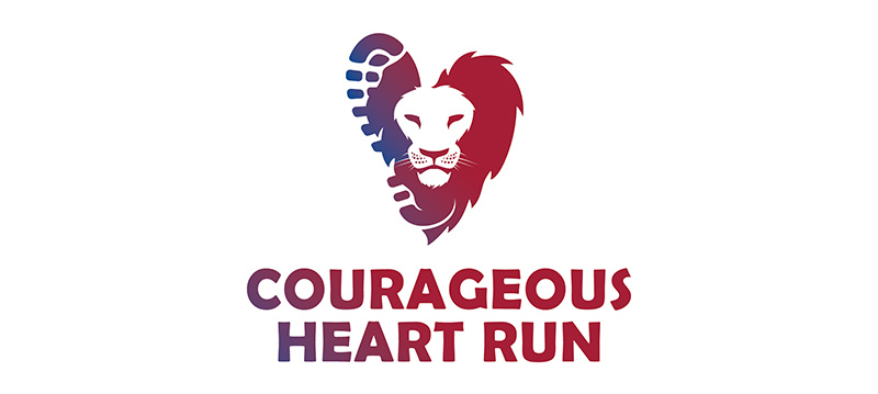 Courageous Heart Run Logo