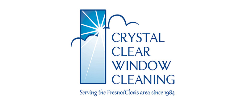 Crystal Clear Window Cleaning Logo